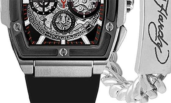 I TOUCH Ed Hardy 3-Piece Jewelry & Square Watch Set