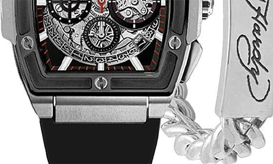 I TOUCH Ed Hardy 3-Piece Jewelry & Square Watch Set 2