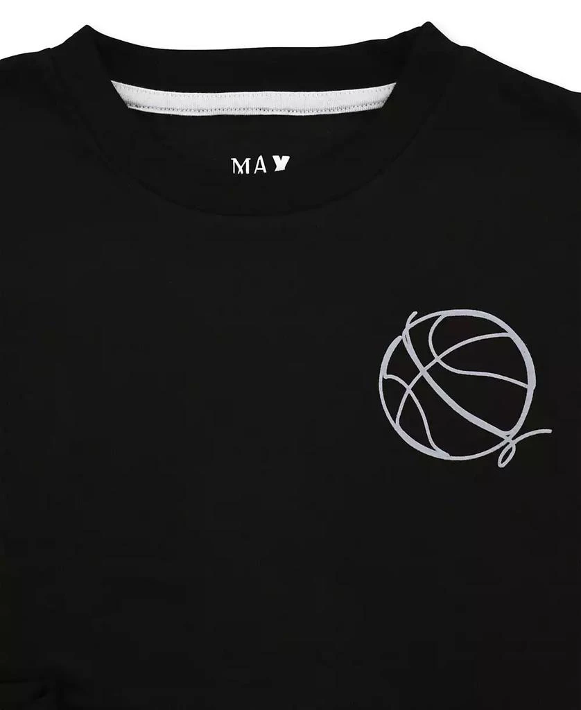 Max & Olivia Big Boys Basketball Shorts Pajama Set 2