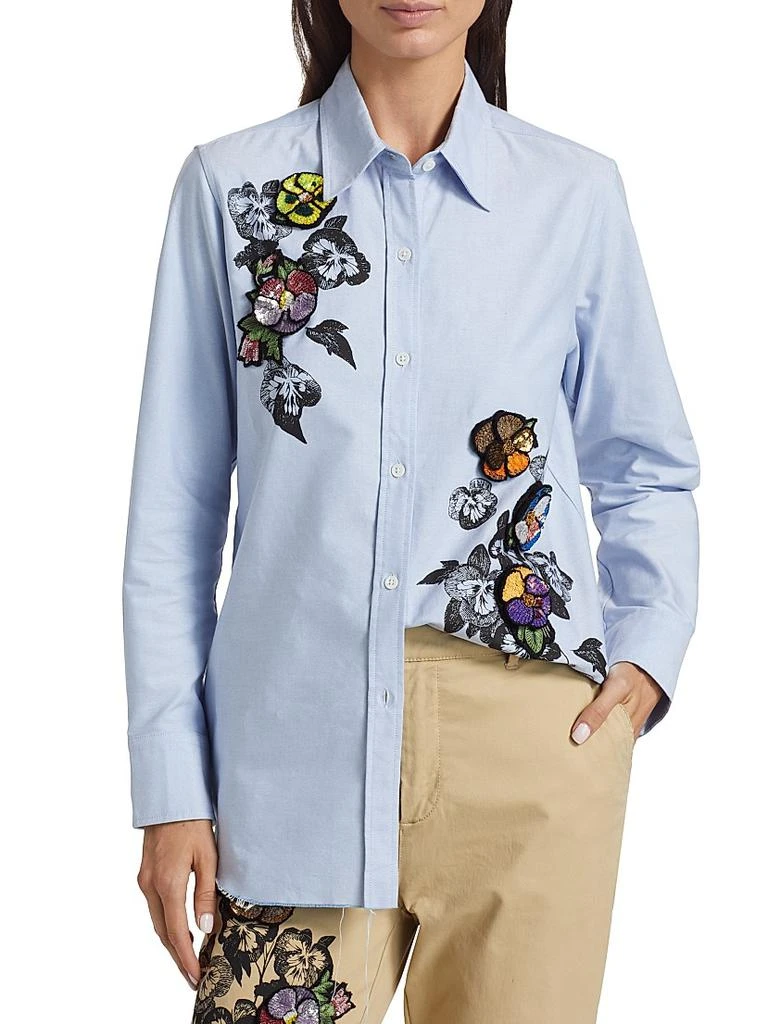 Libertine Pansies New Classic Shirt 3