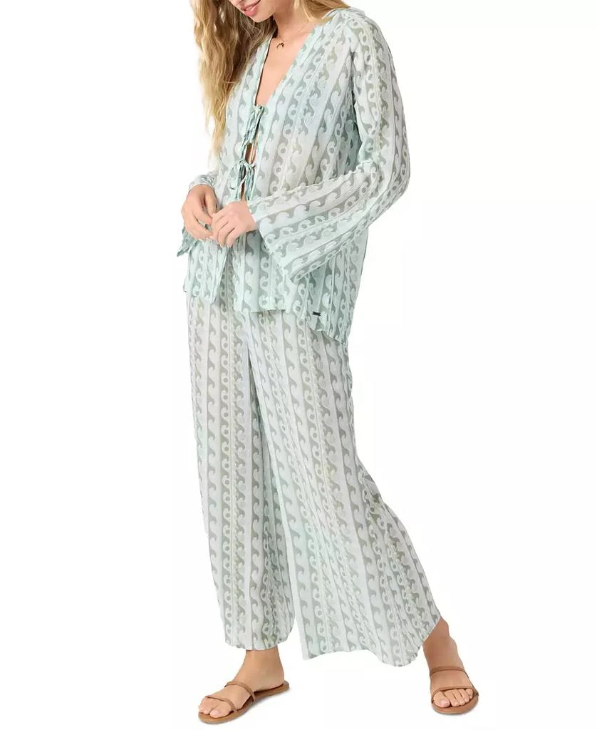 O'Neill Juniors' Regina Printed Hoodie Cover-Up 4