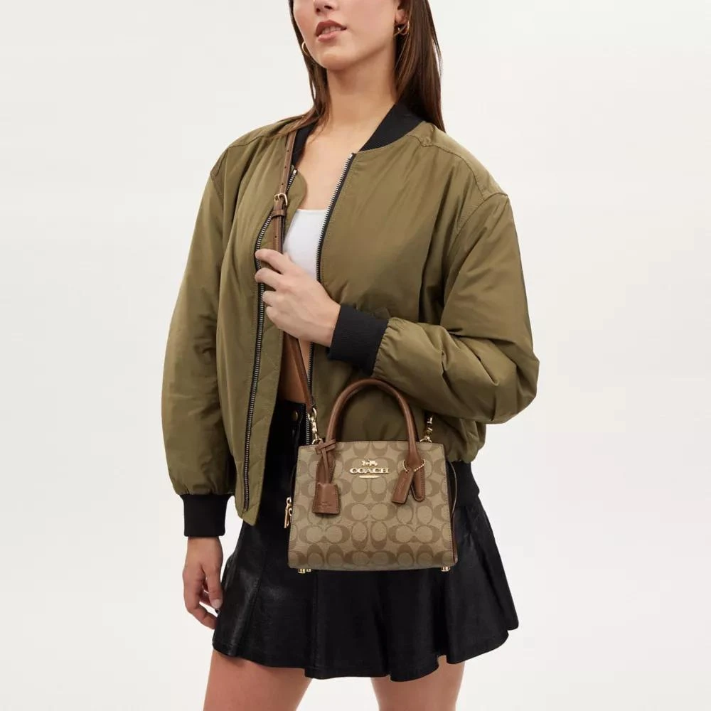 Coach Andrea Carryall Bag In Signature Canvas 2