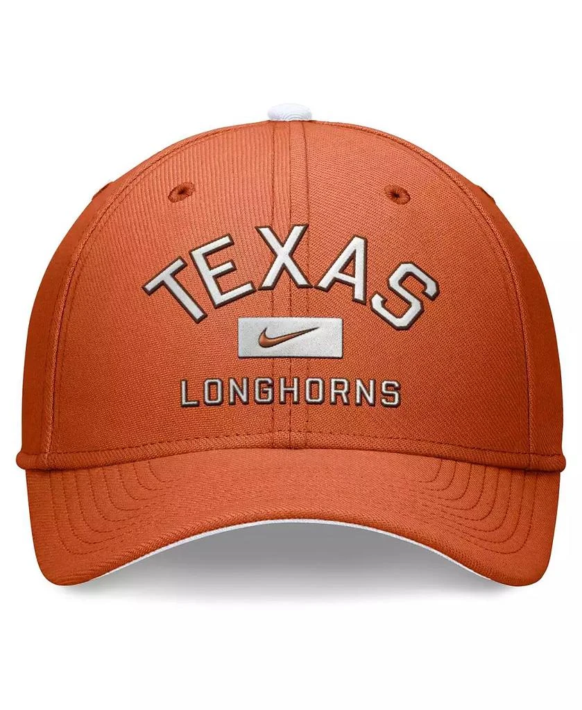 NIKE Men's Texas Orange Texas Longhorns Primetime Swoosh Flex Hat 4