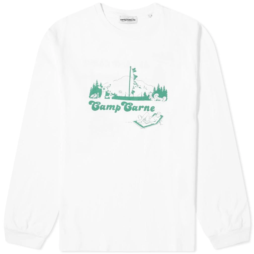 Carne Bollente Carne Bollente Camp Carne Long Sleeve T-Shirt 1