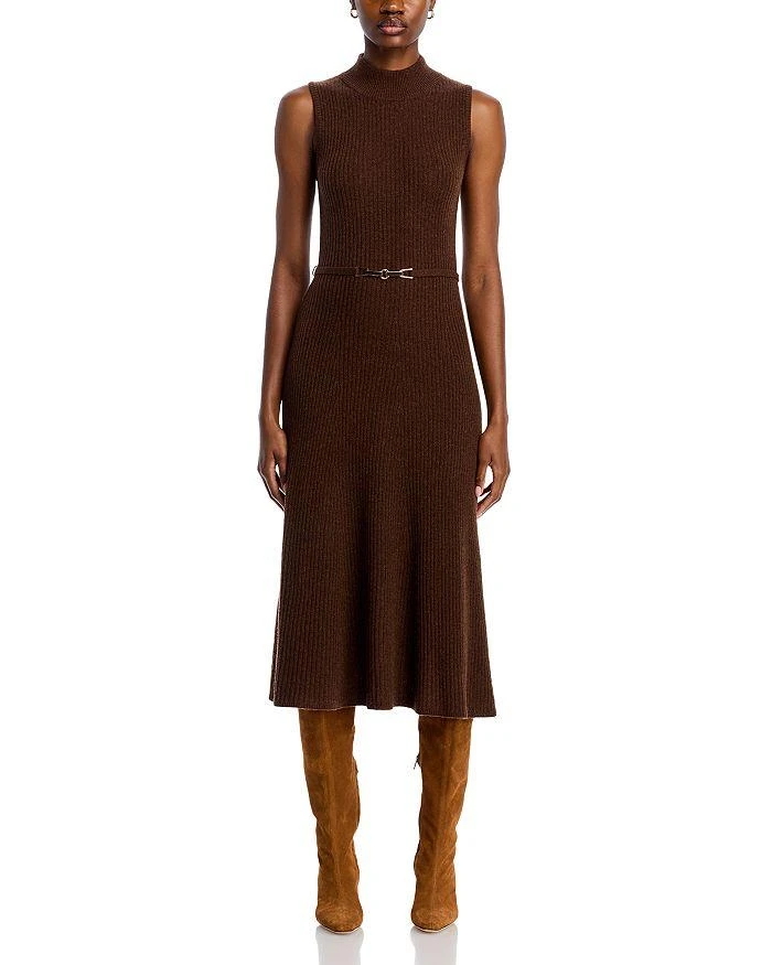 Tahari The Leith Sleeveless Cashmere Sweater Dress 6