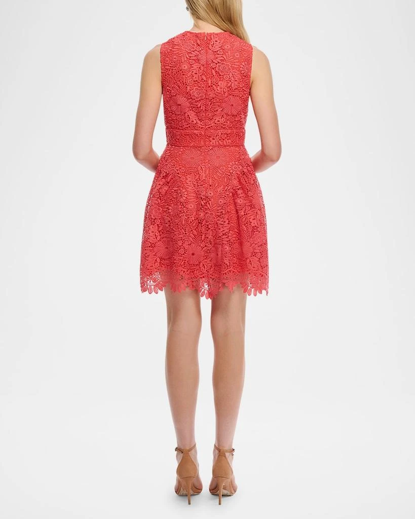 Shoshanna Ivy Mini Lace Fit-and-Flare Dress 3