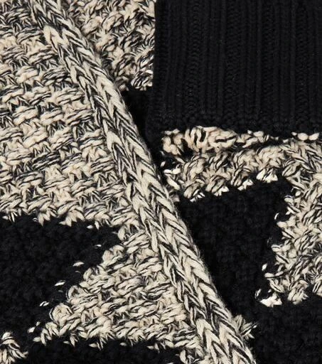 Victoria Beckham x The Woolmark Company wool beanie and scarf set 4