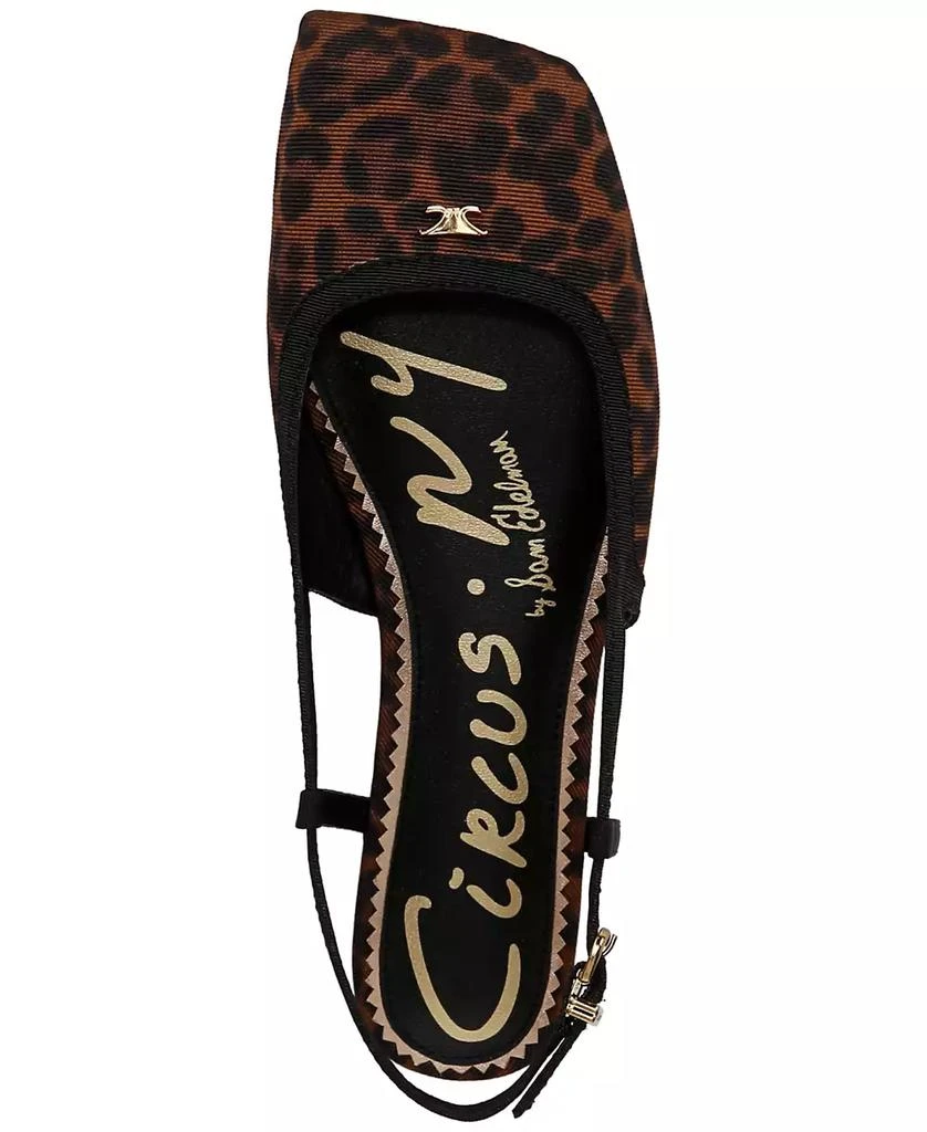 Circus NY by Sam Edelman Women's Allie Slingback Square-Toe Flats 4