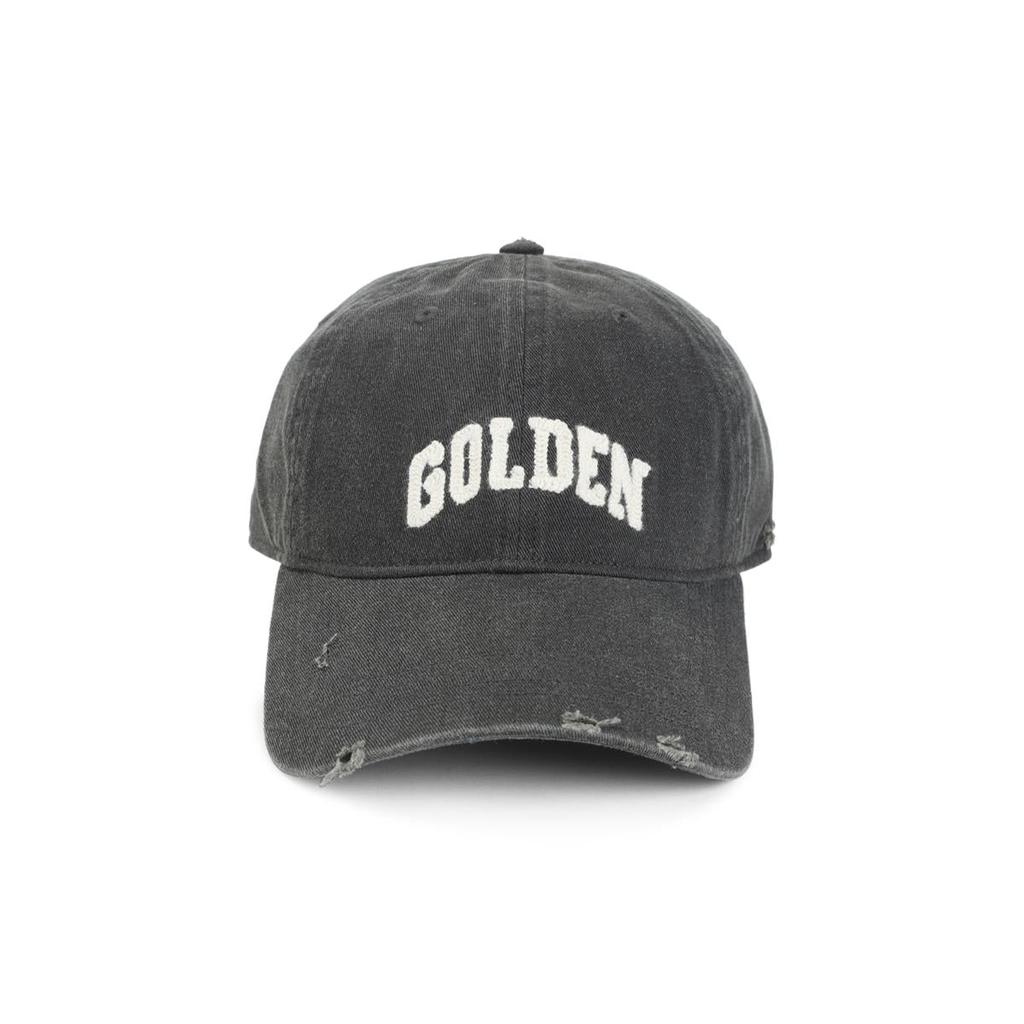 Black baseball cap with star