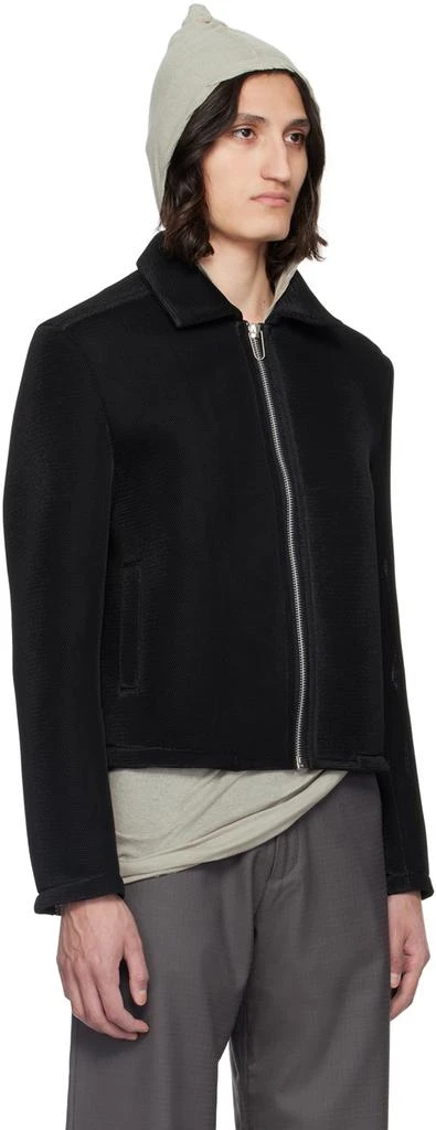 Omar Afridi Black Zip Jacket 2