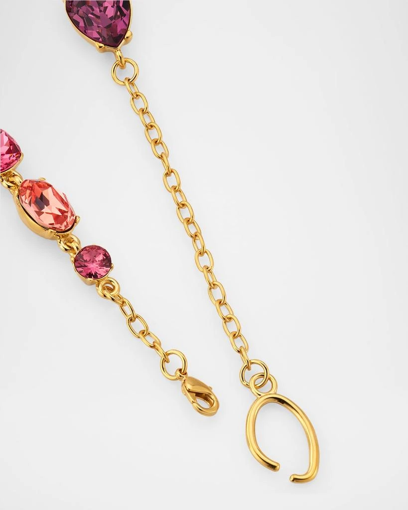 Oscar de la Renta Multi Crystal Necklace 4