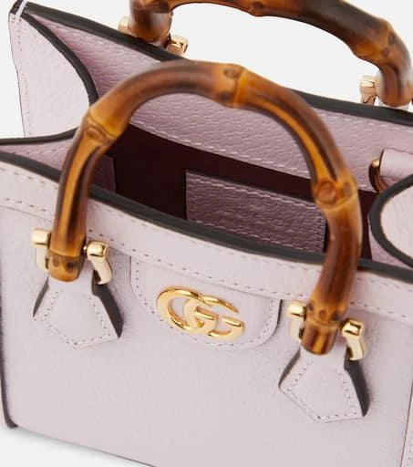 Gucci Diana Mini leather tote bag 3