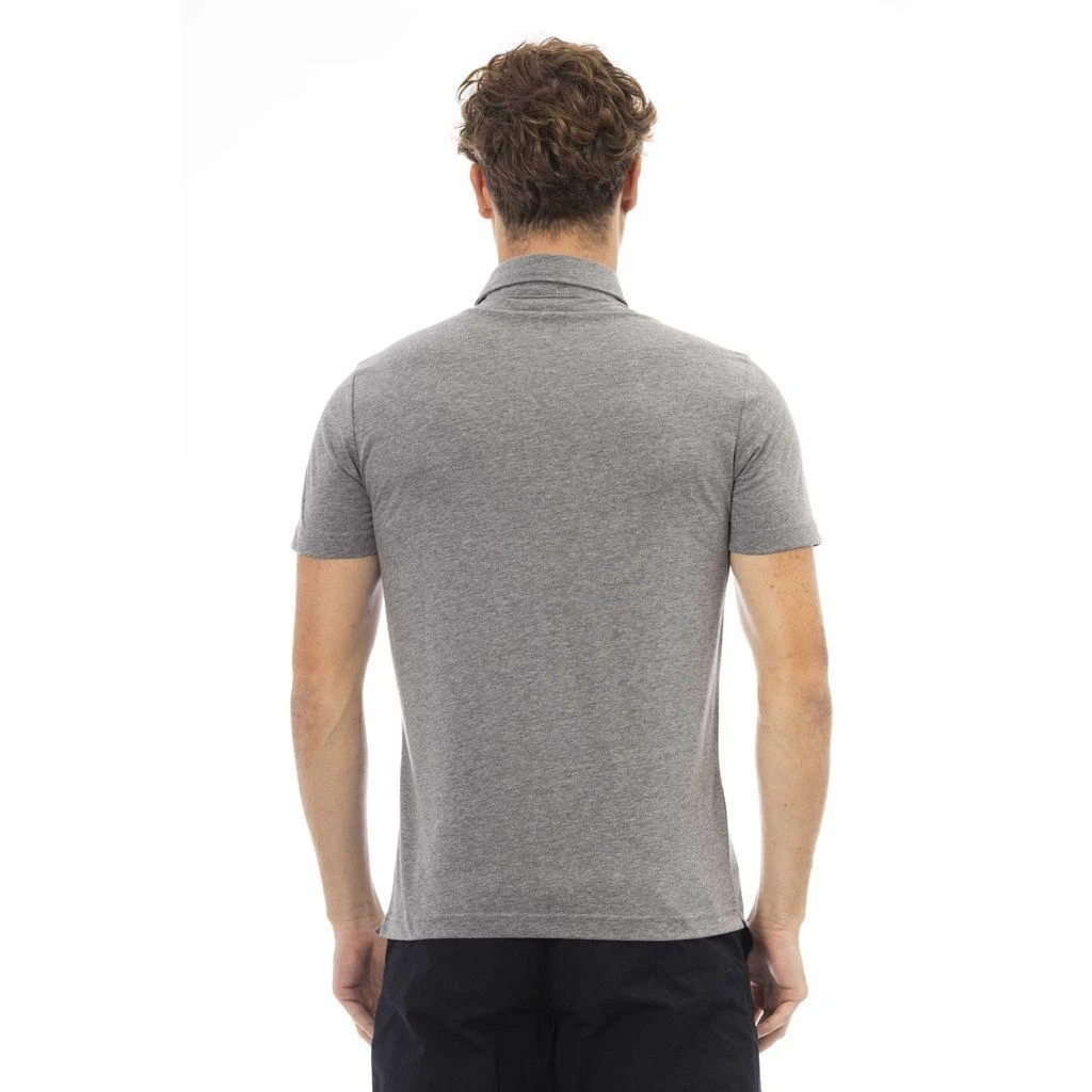 Baldinini Trend Polo Grey Men 3