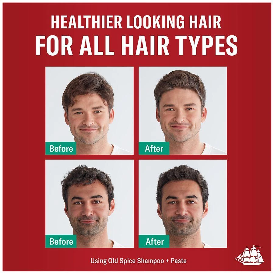 Old Spice Shampoo for Men, Cooling, Removes Built Up Dirt and Oil Mint 4