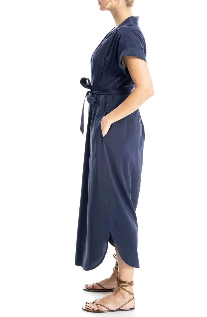Max Studio Short Sleeve Maxi Shirtdress 5