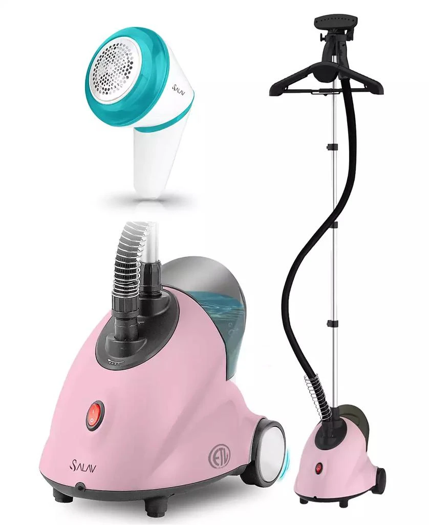 SALAV 1500-Watt Garment Steamer & Fabric Shaver Bundle 1