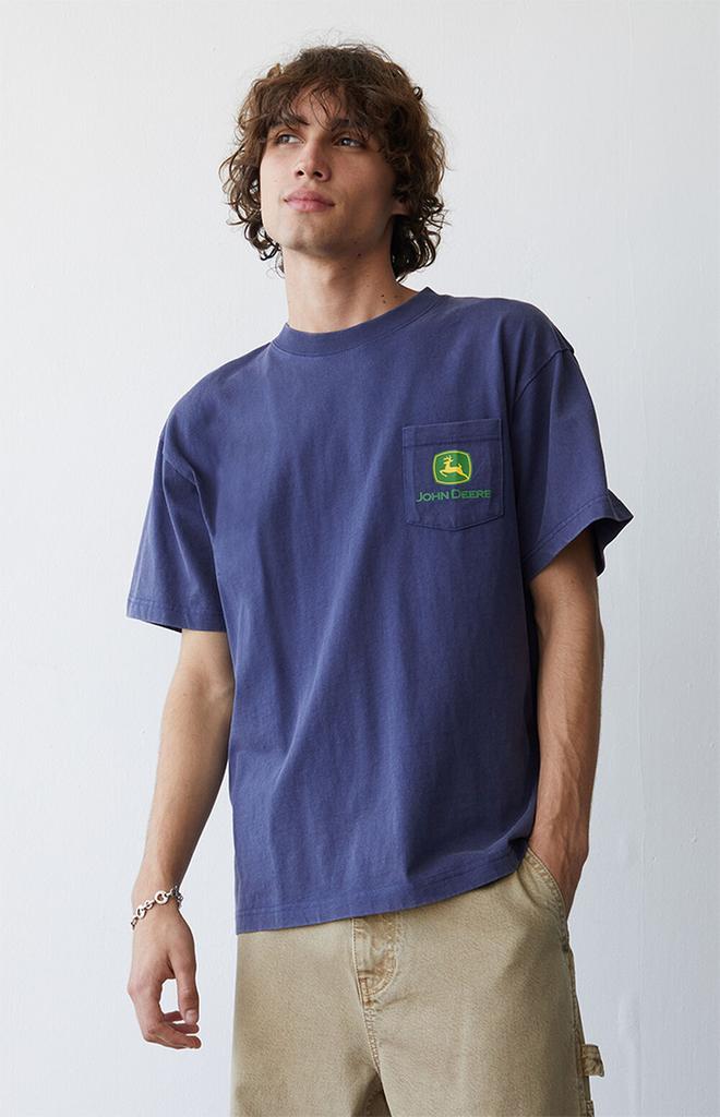 John Deere Blue Pocket T-Shirt