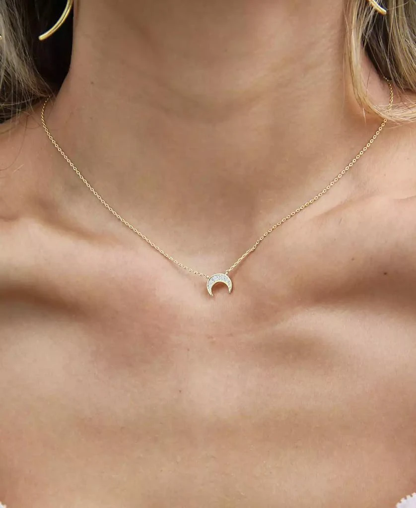Ettika Jewelry Dainty Layered Crescent Moon Necklace Set 3