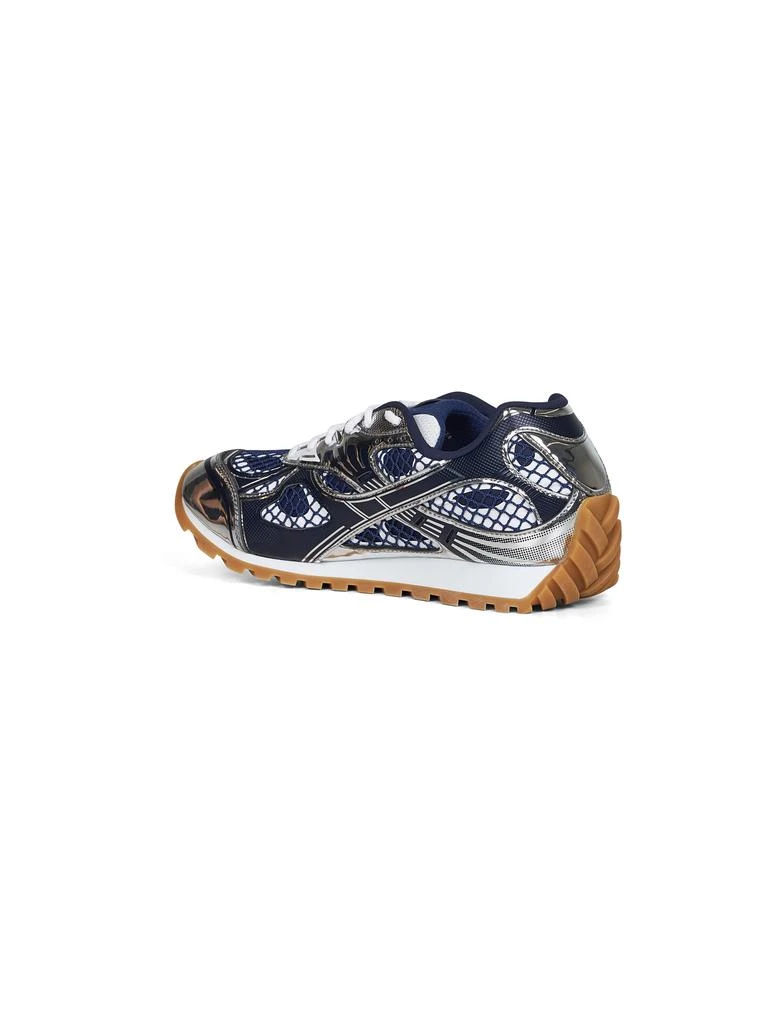 Bottega Veneta BOTTEGA VENETA | Blue and silver technical fabric and mesh Orbit sneakers | Man | 39 3