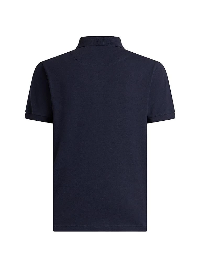 ETRO Roma Printed Detail Polo Shirt 3