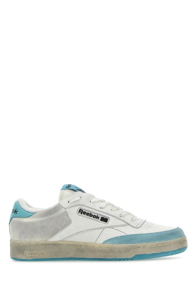 Reebok Two-tone leather and suede Club C sneakers 1