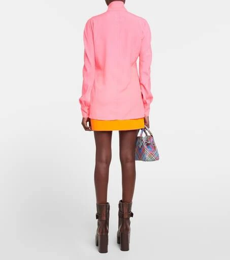 Vivienne Westwood Tie-neck crêpe blouse 3