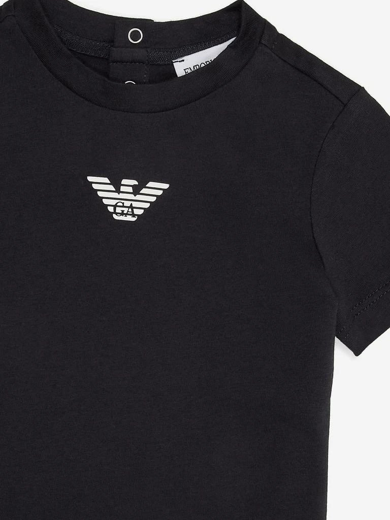 Emporio Armani Baby Boys Essential T-Shirt in Navy 3