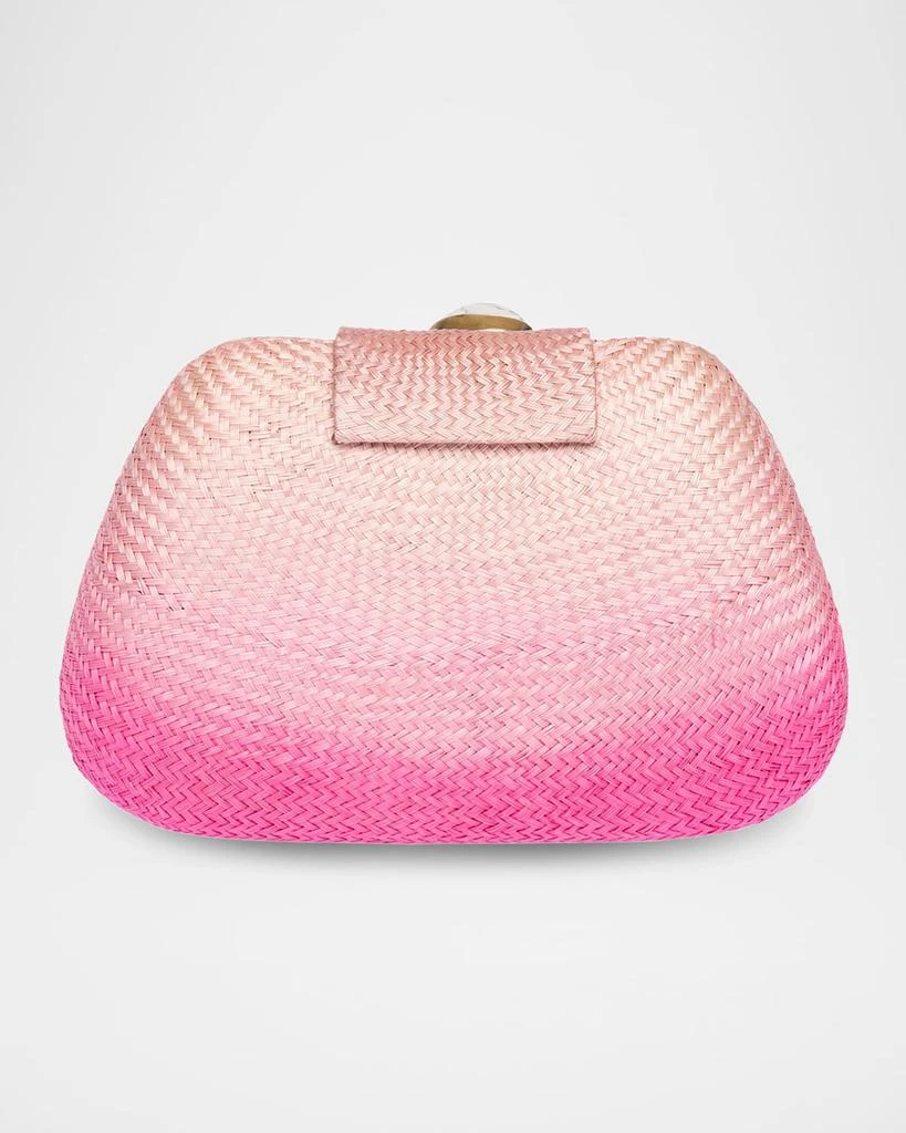 Rafe Tamu Stone Tassel Woven Clutch Bag 3