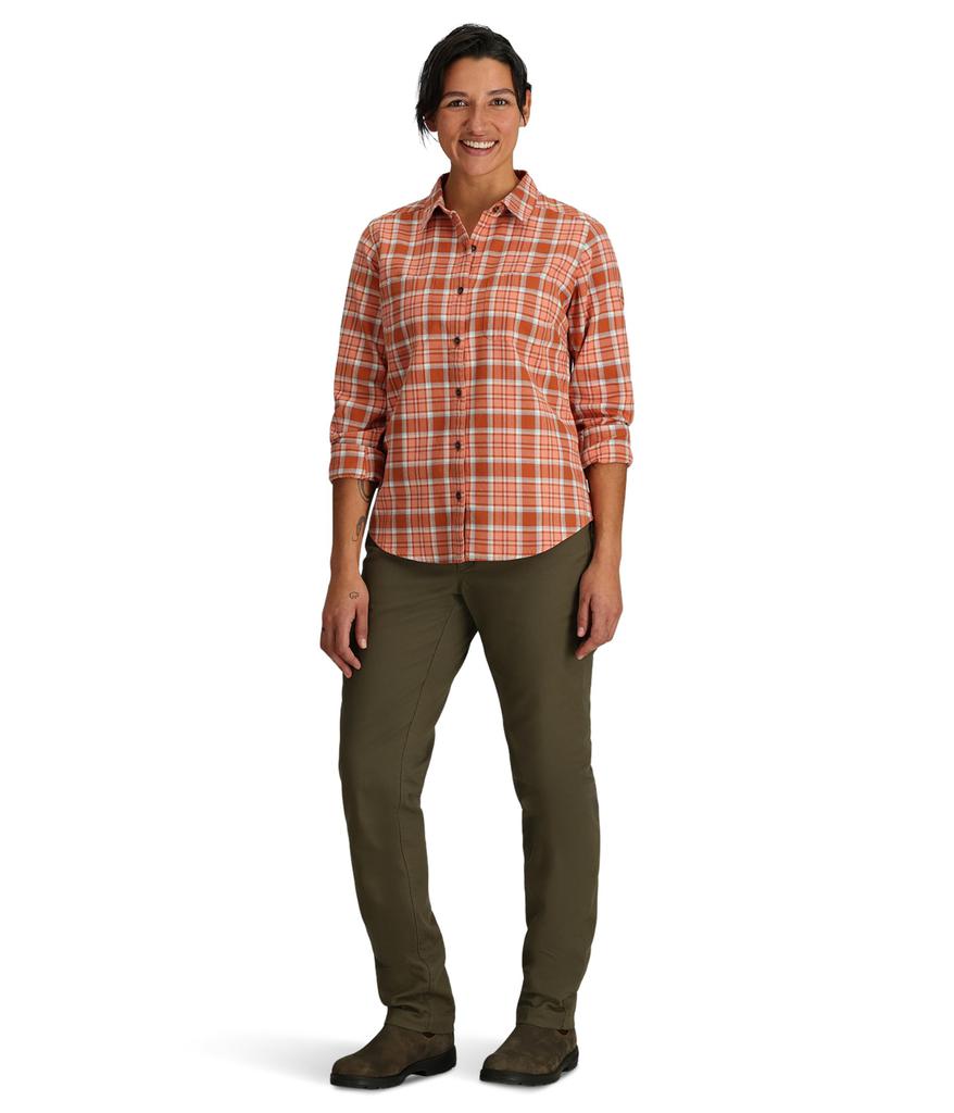 Royal Robbins Lieback Organic Cotton Flannel Long Sleeve