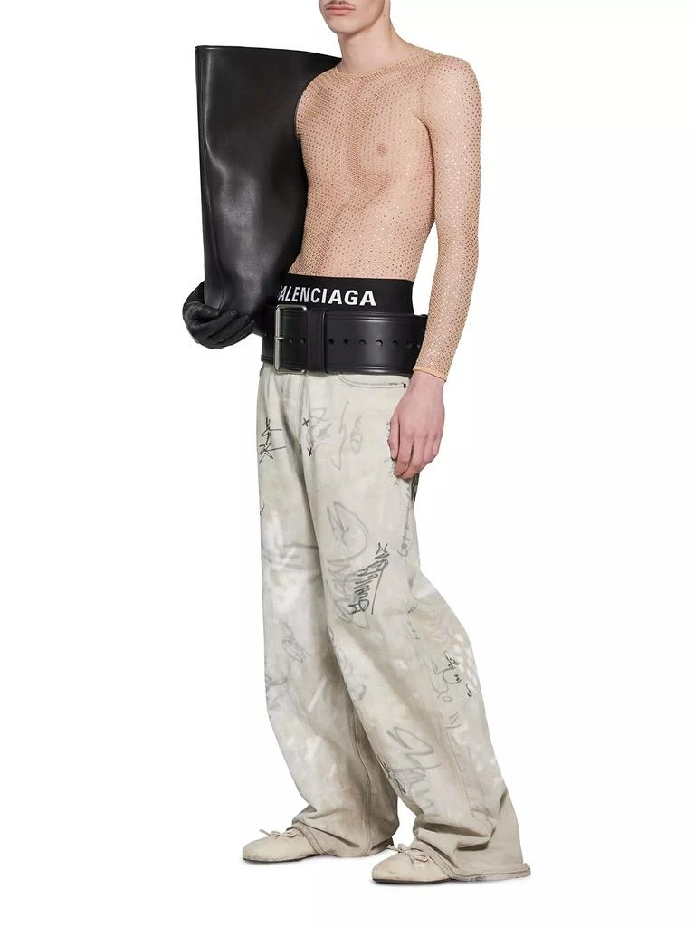 Balenciaga Graffiti Baggy Pants 6