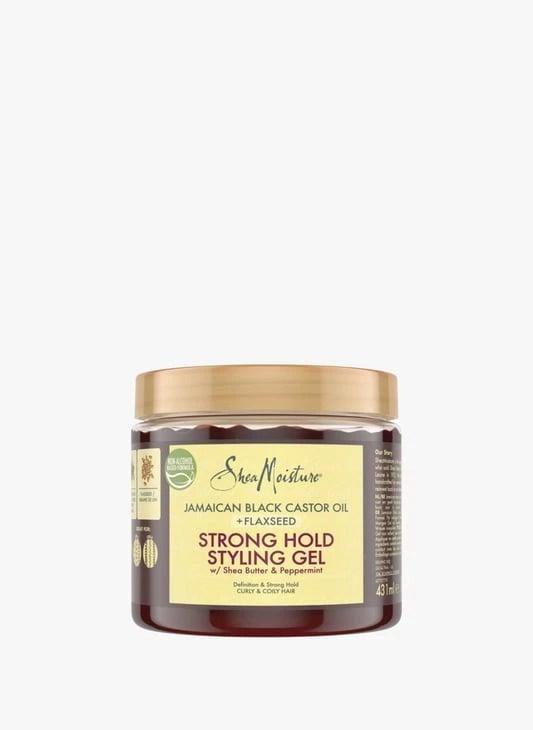 Shea Moisture Strong Hold Hair Gel - Jamaican Black Castor Oil 1