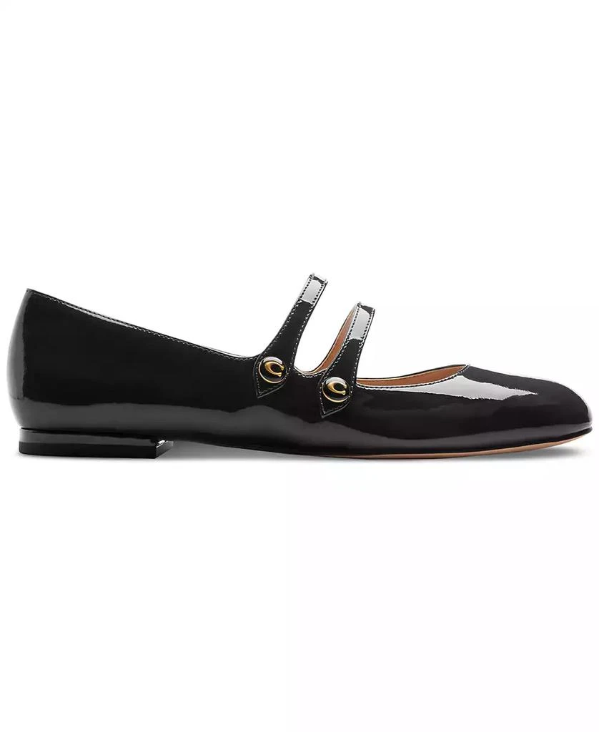 Coach Winley Double Buckle Ballet Flats 2