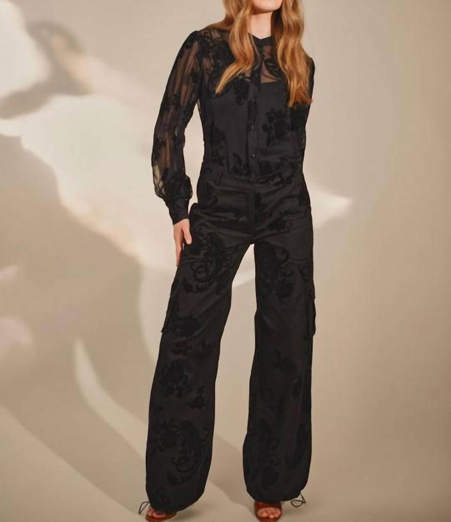 Hemant & Nandita Hemant & Nandita - Zuhr Cotton Cargo Pants