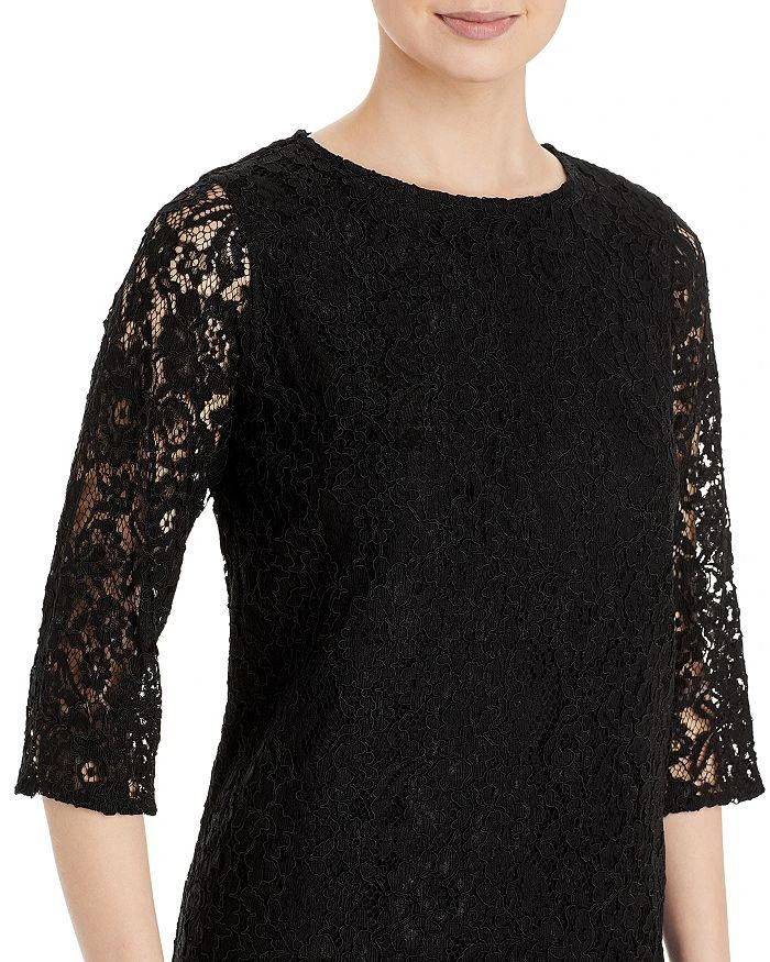 Caroline Rose Floral Lace Dress 4
