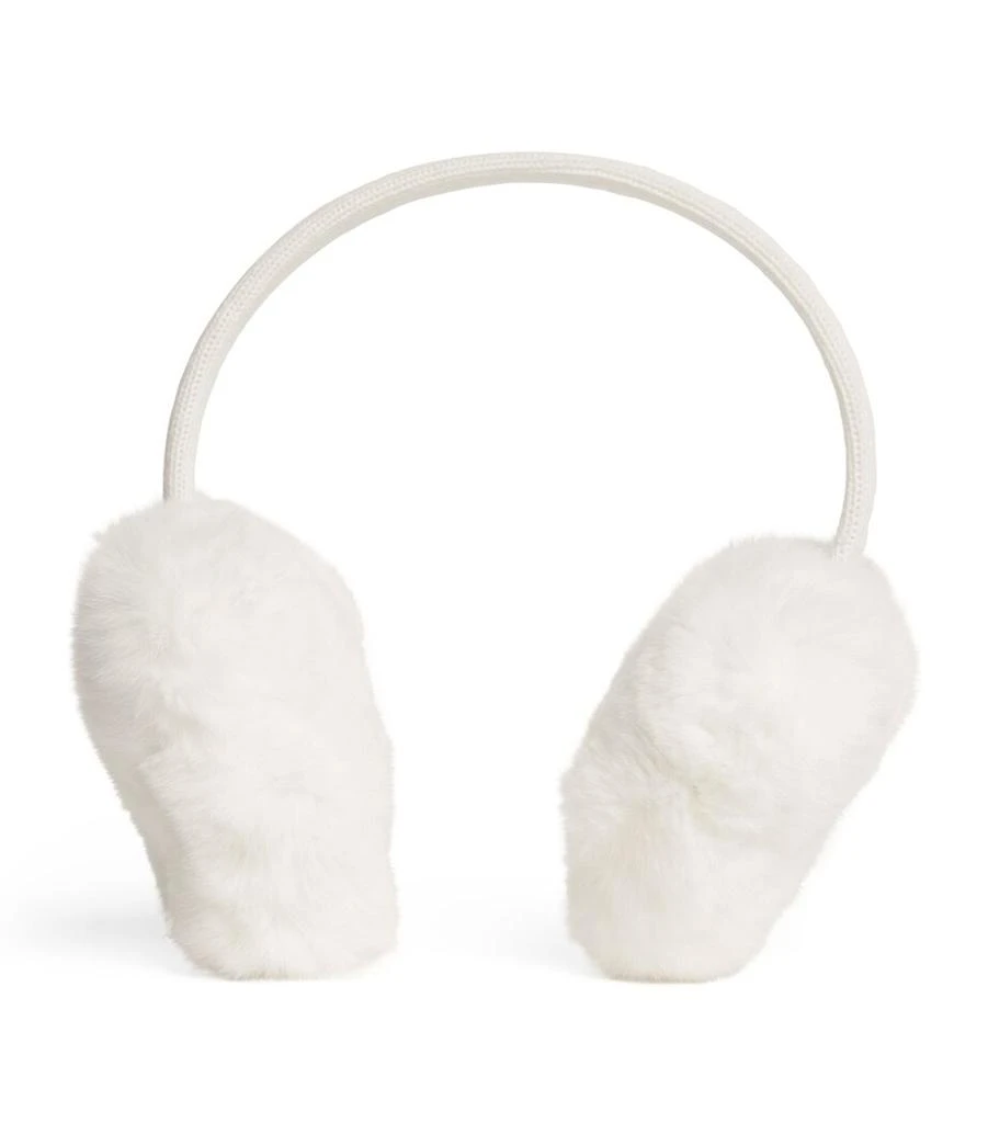 Yves Salomon Rabbit Fur Ear Muffs 1