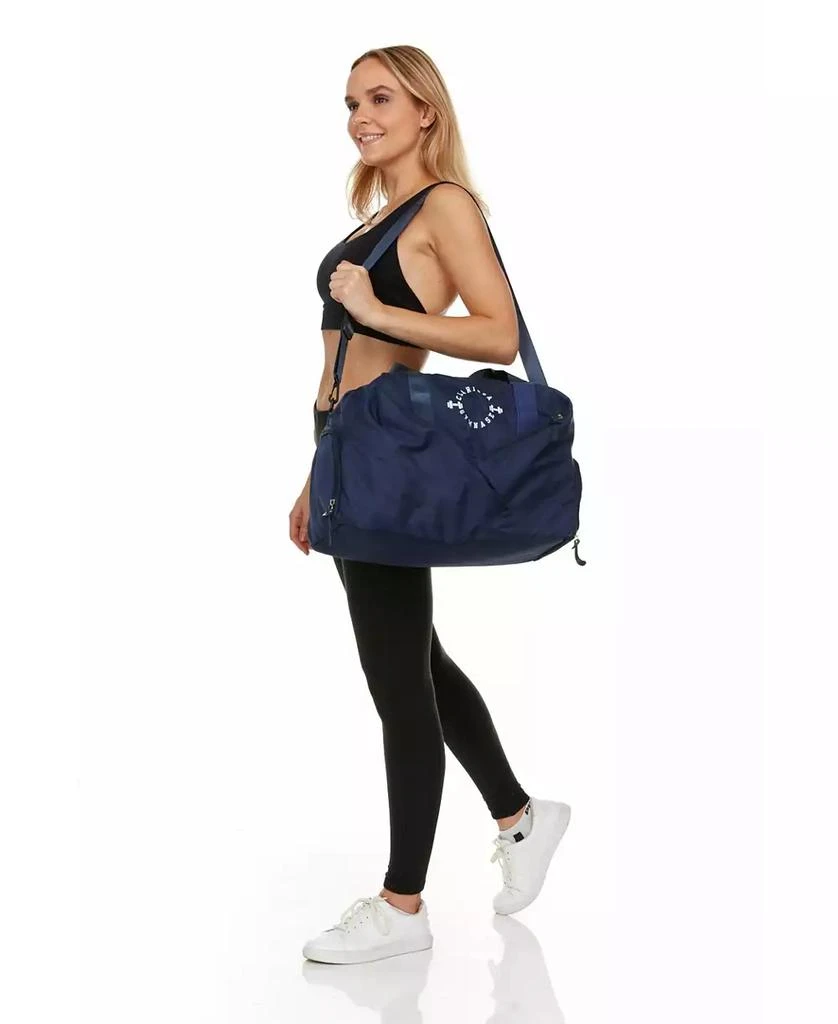 3p Experts Waterproof Travel Bag with Shoe Slot - Navy 1