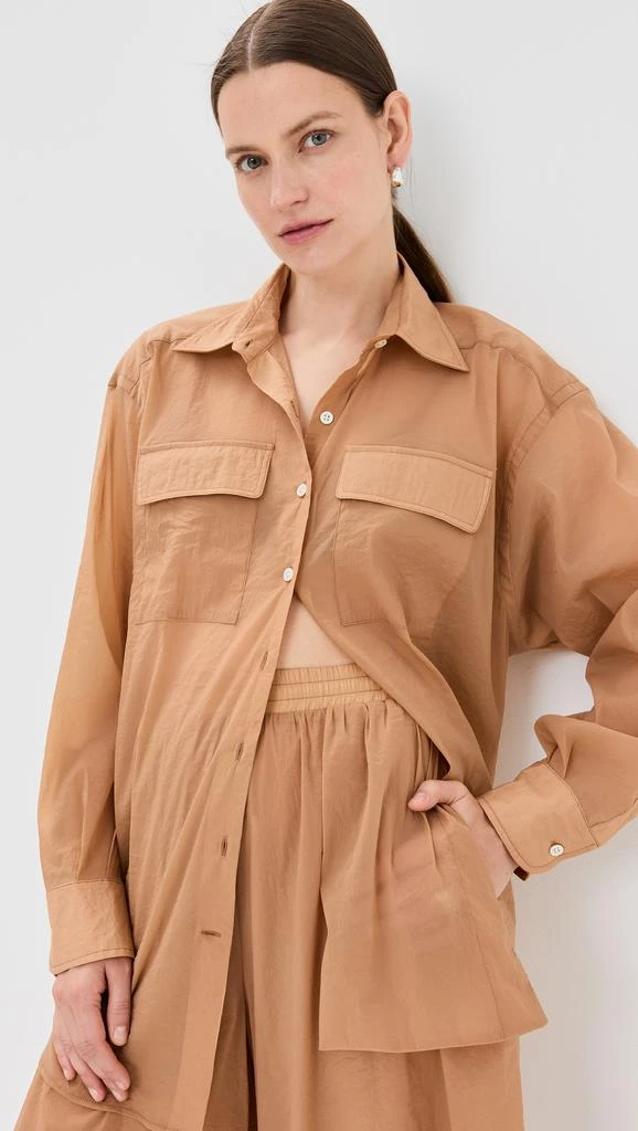 ROSETTA GETTY Oversized Cargo Shirt 1