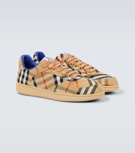 Burberry Burberry Check canvas sneakers 5