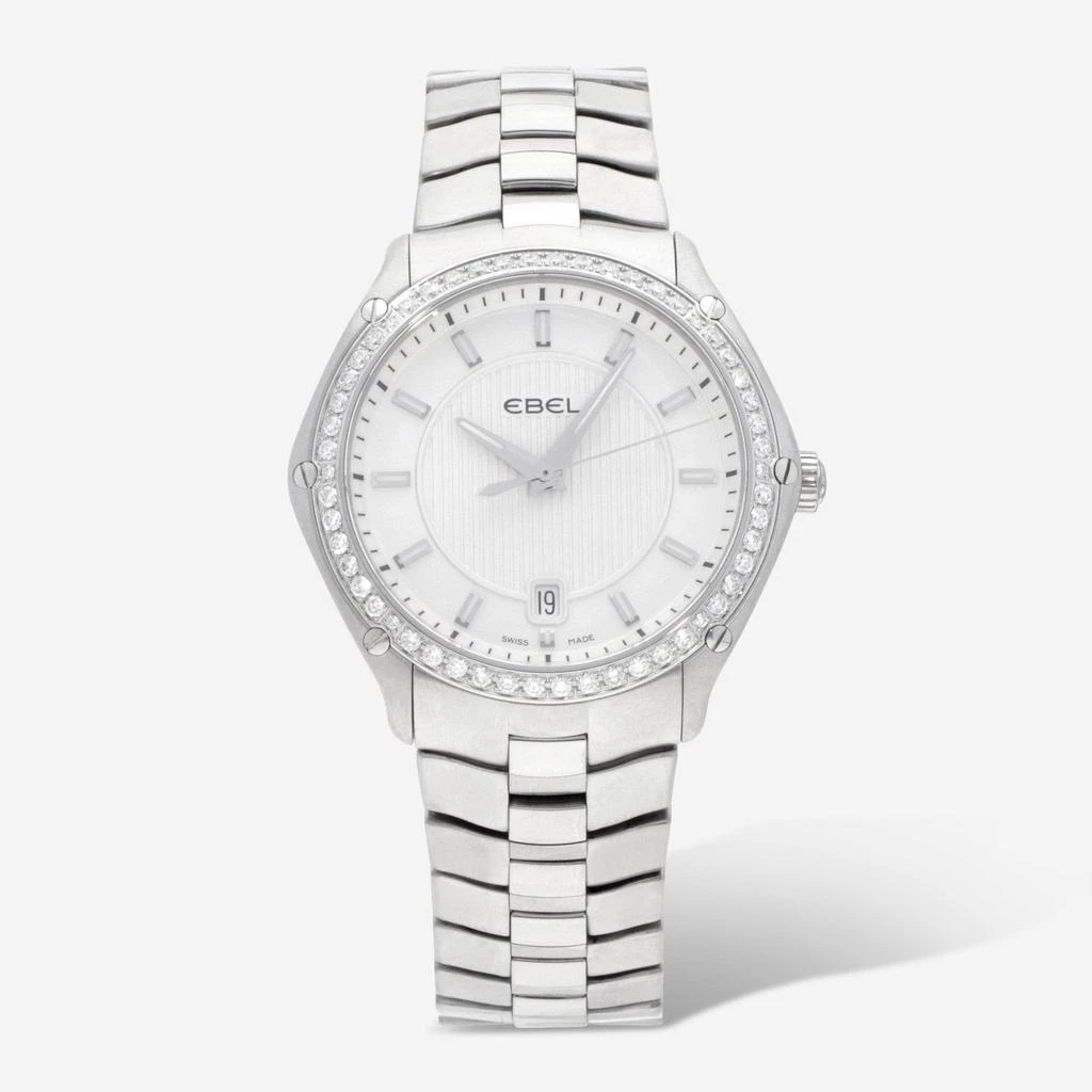 Ebel Ebel Classic Sport Stainless Steel Quartz Men's Watch 9955Q44/163450 1