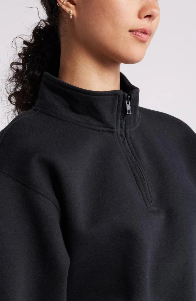BP. Quarter Zip Fleece Detail Sweatshirt 5