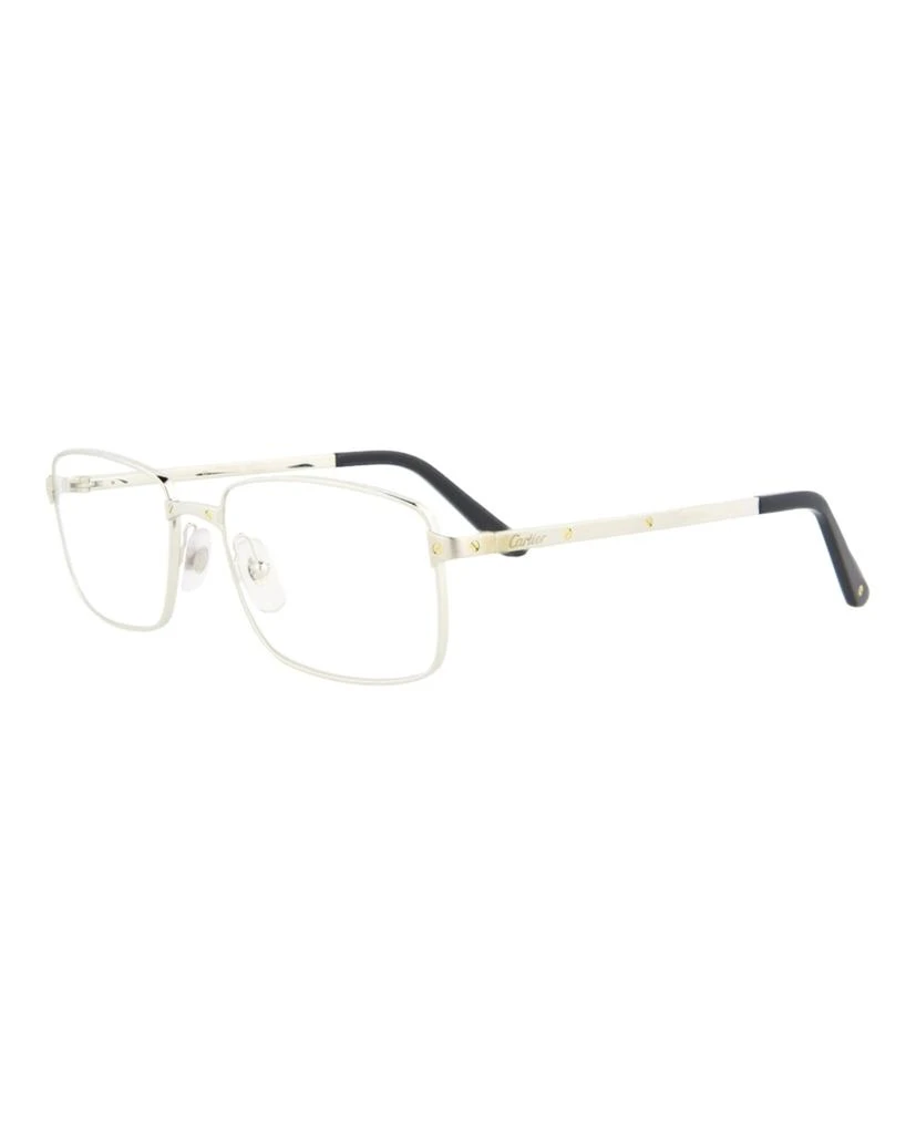 Cartier Square-Frame Metal Optical Frames 2