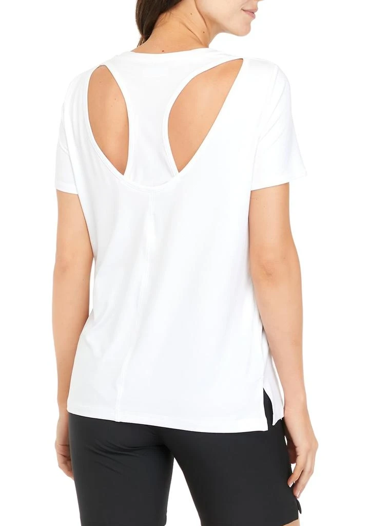 PGA TOUR Women's Short Sleeve Lightweight Brushed Jersey Slouchy Top with Keyhole Back 2