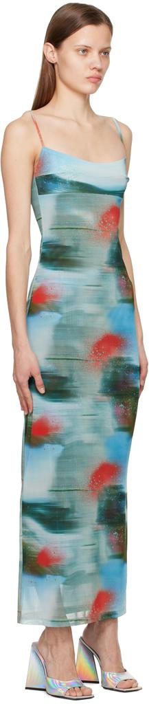 Miaou Multicolor Thais Midi Dress