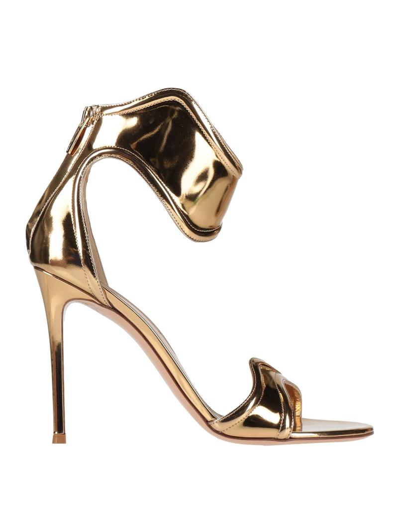 【関税込み】Gianvito Rossi ピンク Sheridan ヒールサンダル GIANVITO ROSSI Sheridan jersey platform sandals | THE OUTNET