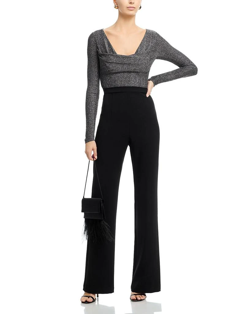Black Halo Rafaela Color Block Jumpsuit 3