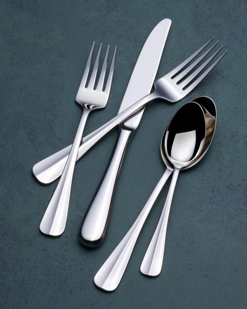 Wallace Silversmiths Riggs 20-Piece Flatware Set, Service for 4 2