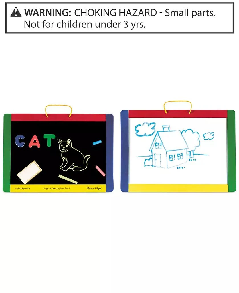 Melissa & Doug Melissa & Doug Magnetic Chalkboard and Dry-Erase Board With 36 Magnets, Chalk, Eraser, and Dry-Erase Pen 11