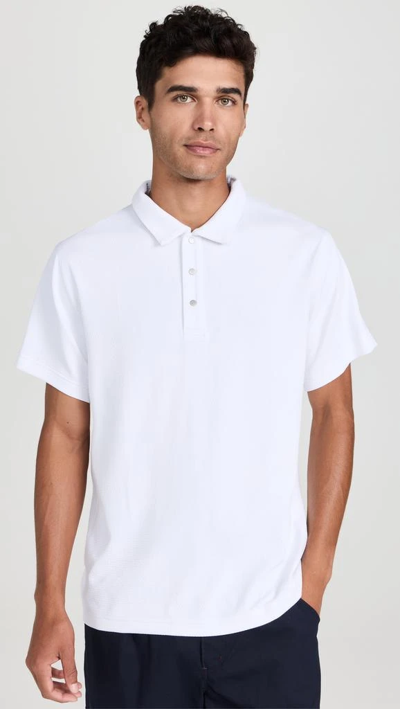 REIGNING CHAMP Solotex Mesh Tiebreak Polo 6