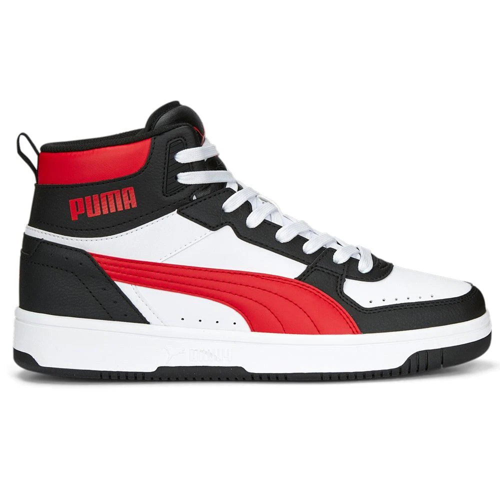 Puma Rebound Joy High top shoes Mens 10 Puma Rebound Joy High Top Mens White Sneakers Casual Shoes  main image 4
