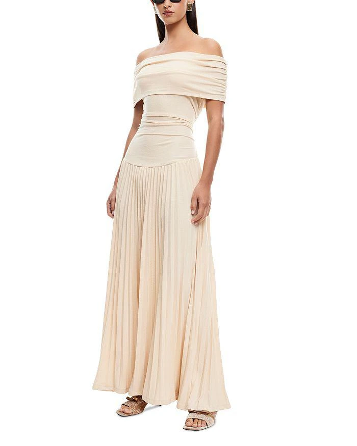 Lioness Field Of Dreams Off-the-Shoulder Maxi Dress 4